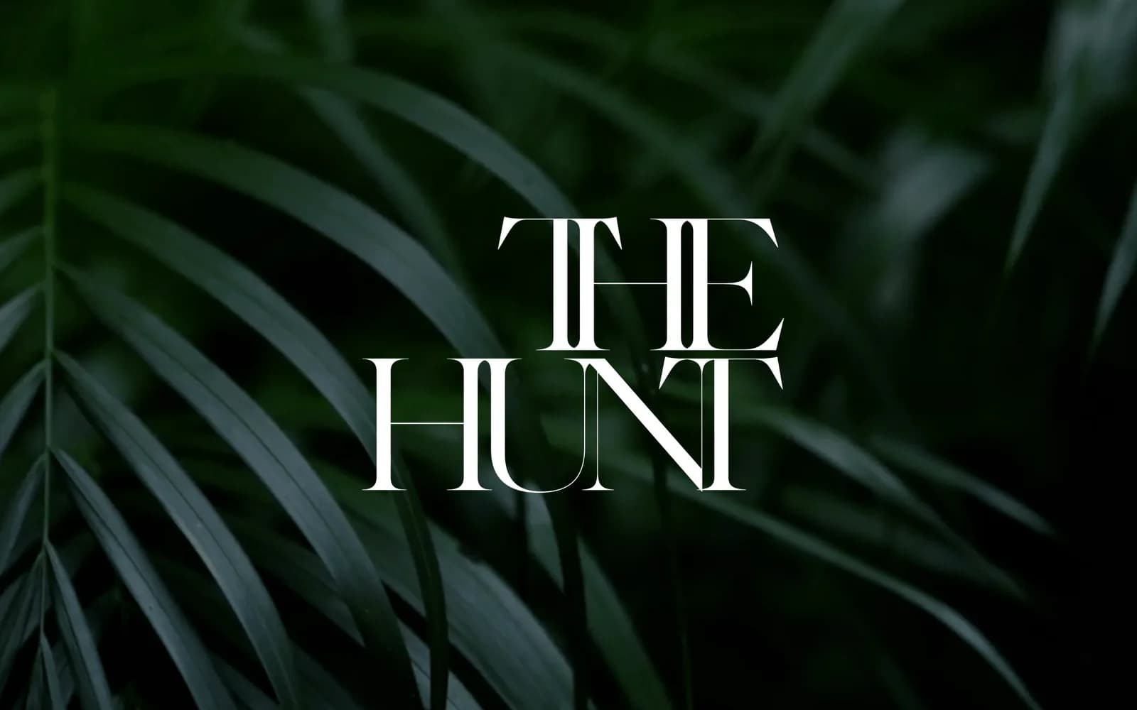 The Hunt Management website — homepage screenshot